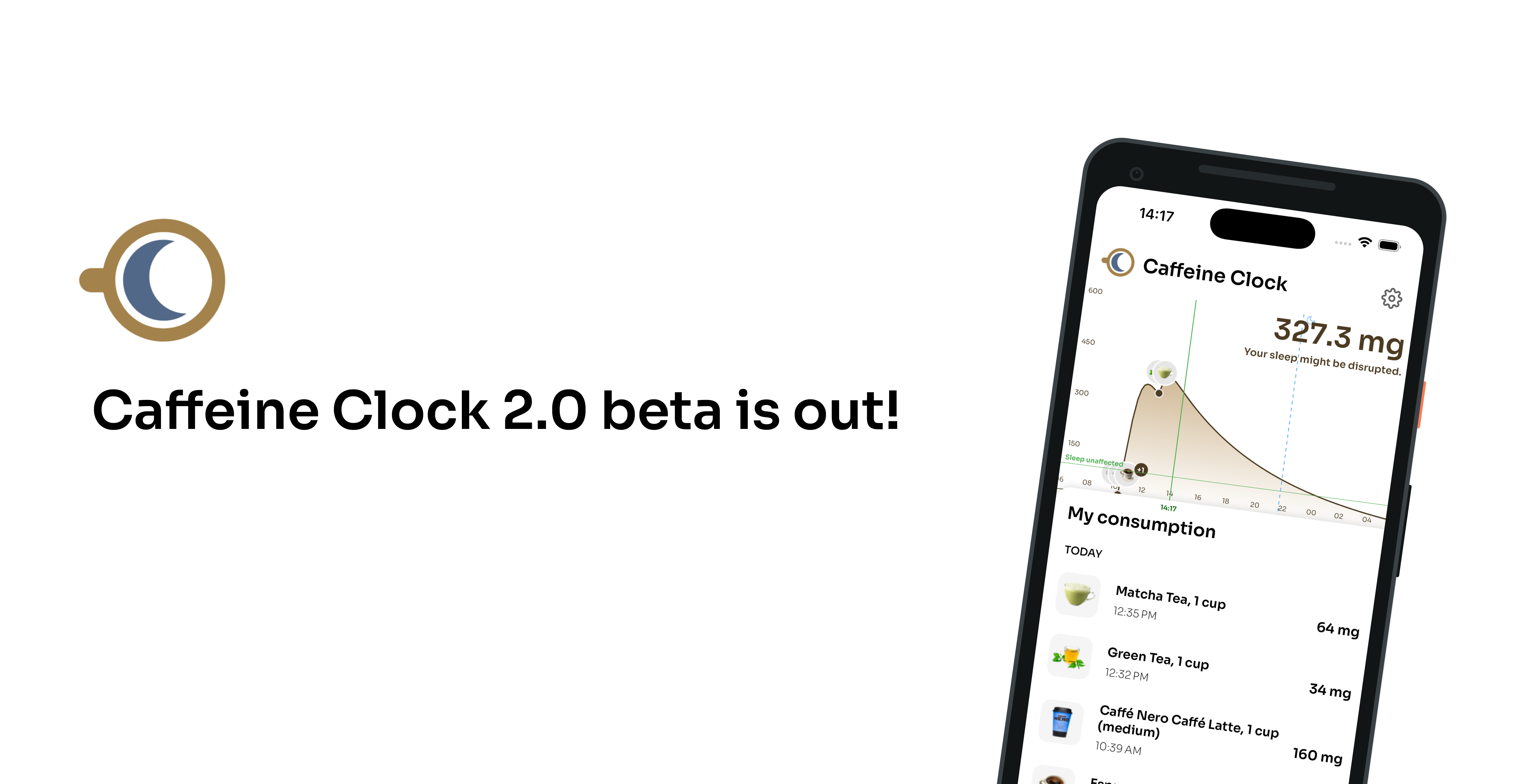 Caffeine Clock 2.0 Beta Is Out!